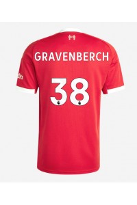 Liverpool Ryan Gravenberch #38 Jalkapallovaatteet Kotipaita 2025-26 Lyhythihainen